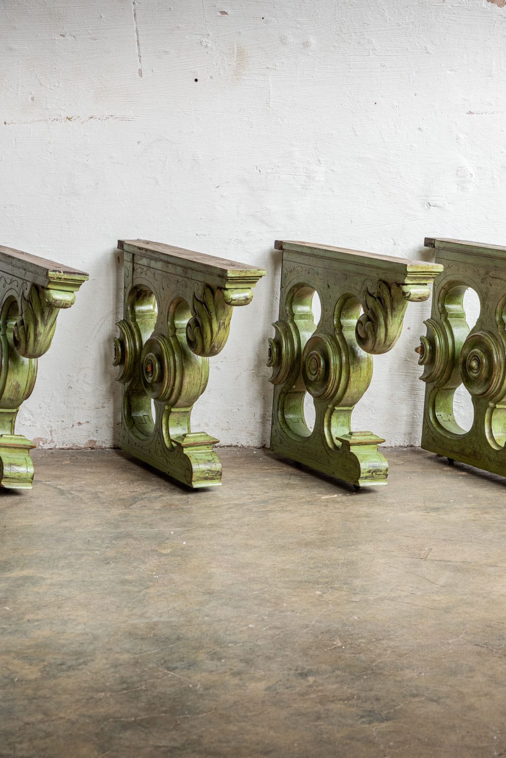 Carved Portuguese Corbel Pairs Retrouvius