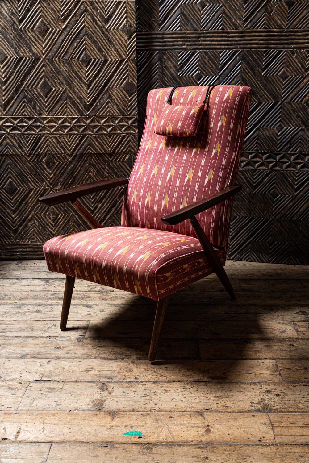 Ikat armchair outlet